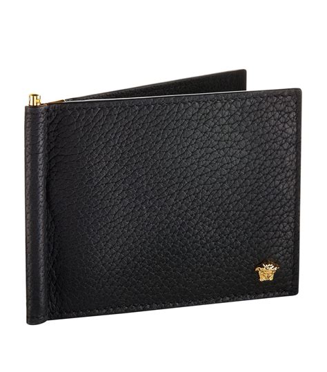 mens versace wallet|versace money clip wallet.